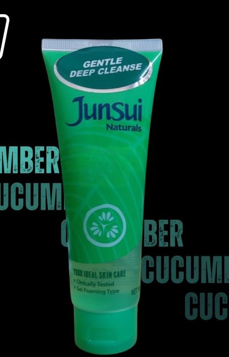 Junsui whitening with cucumber face wash