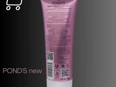 Pond's bright miracle facial foam
